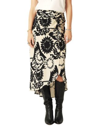 BA&SH Ba&Sh Jupe Fybo Midi Skirt