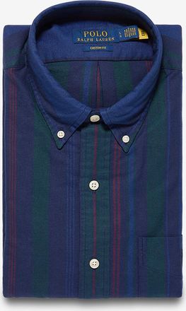Polo Ralph Lauren Gestreiftes Oxford-Hemd Pony Custom Fit