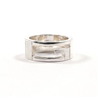 Gucci Silver Silver 925 Band Ring (Pre-Owned)