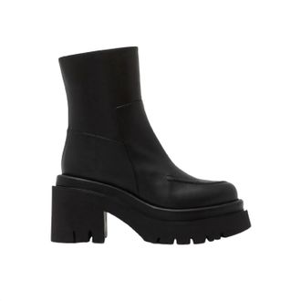 Paloma Barcel&oacute; Womens France Iris Leather Boot In Black