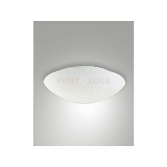 Fabas Luce Fabas Luce - pandora plafoniera bianca 1 luce attacco E27 D.36CM con sensore di movimento