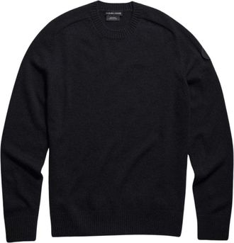 Canada Goose Matawin Sweater - Heren - Ronde hals truien - Zwart - M - Wol - Truien & Vesten