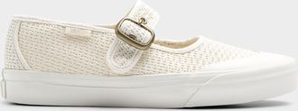 Vans Womens Marshmallow mesh Mary Jane shoes Women