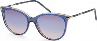 Longchamp Womens LO727S 54 435 Sunglasses - Blue - One Size
