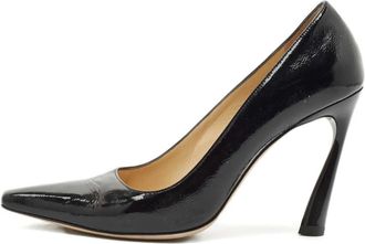 Jimmy Choo London Pumps in pelle verniciata 105 mm - Nero