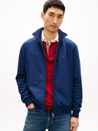 Tommy Hilfiger Outdoorjacke TOMMY HILFIGER ESSENTIAL INTECHNO, Herren, Gr. XXL, carbon navy, Web, Obermaterial: 72% Baumwolle, 28% Polyester, unifarben, regular fit 