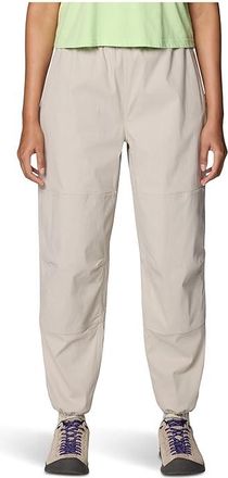 Mountain Hardwear Rockrydgetm Pants Womens Clothing Oyster Shell : XL, Cotton/Elastane/Nylon