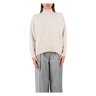 Max Mara Jersey de cuello alto Smmdanza - Knitwear - Mujer - Beige - XS