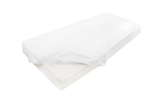 OEM S&aacute;bana Bajera Satinada 140x200x25, Blanco01, Matex