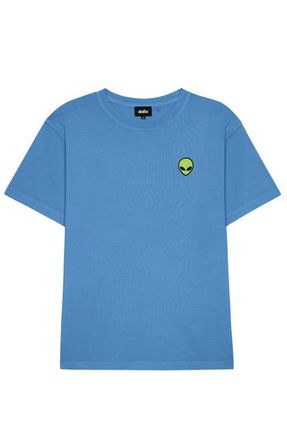 Dalix Mens Alien Midweight Garment Dye Tee in Blue at Nordstrom, Size Xxx-Large
