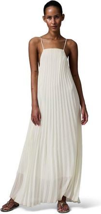 Day Birger Et Mikkelsen Rona Chiffon Plisse Maxi Dress in Jet Stream at Nordstrom, Size 12