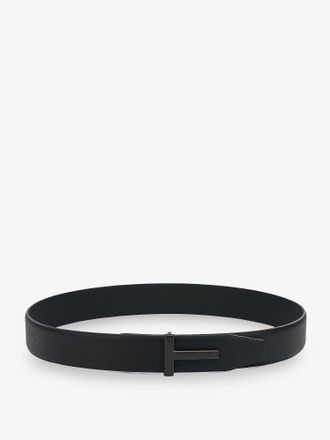 Tom Ford Hammered leather belt - TOM FORD - gender_Man
