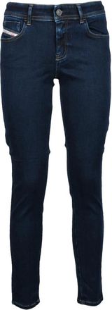 Diesel Slim Fit Jeans, female, Blue, W29, Stretchy Cotton Blend Jeans