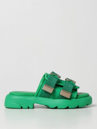 靴 BOTTEGA VENETA FLASH SLIPPER Bottega Veneta Flash Rubber Slipper in Liana | FWRD