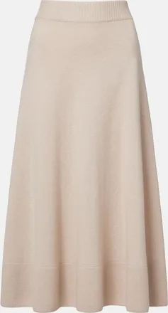 Agnona Cashmere midi skirt