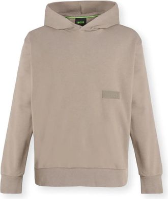 HUGO BOSS SW Hoodie 50564113 - Heren - Hoodies - Beige - XL - Katoen - Hoodies & sweatvesten