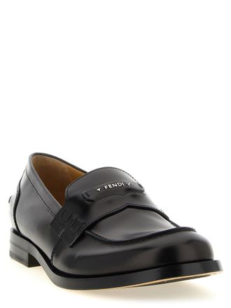 Fendi Ateneo Loafers - Black