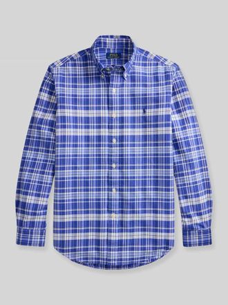 Polo Ralph Lauren Regular Fit Freizeithemd aus reiner Baumwolle in Blau, Gr&ouml;&szlig;e XXL