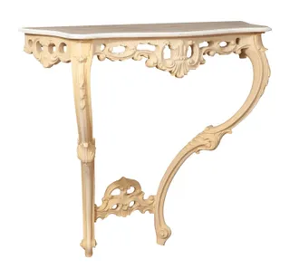 Biscottini International Console Ingresso87x84x33 Cm Made In Italy Consolle Ingresso Barocco Consolle Artigianale Mobile Ingresso Finitura Grezza