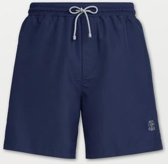 Brunello Cucinelli Swimsuit in Navy Blue at Nordstrom, Size Xx-Large Eu