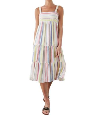 Rails Shailene Dress In Parisail Stripe