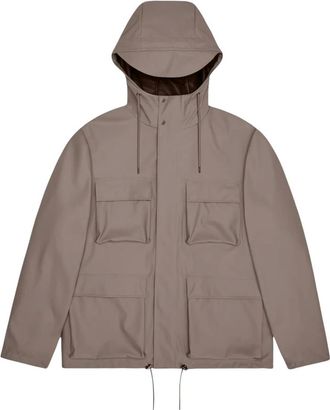 Rains Uomo, Giacche, Marrone, M, new