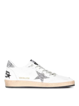 Golden Goose Nappa Upper Glitter Star Sneakers