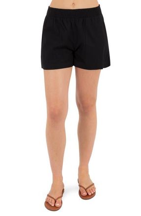 Hurley Beach Club Cotton Blend Shorts in Black at Nordstrom, Size X-Small