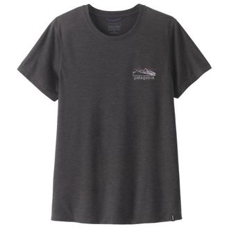 Patagonia Cap Cool Trail Shirt Stratapeaks Funktionsshirt f&uuml;r Damen | grau