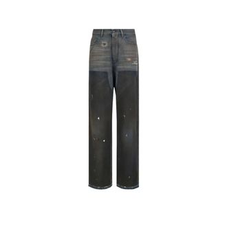 Amiri Jeans, Heren, Grijs, W30, Denim, Wide Jeans