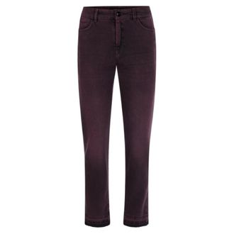 Marc Cain Silea Jeans - Dames - Jeans - Paars - Maat: 3XL Katoen
