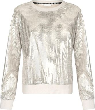 Liu Jo Felpa con paillettes - Toni neutri