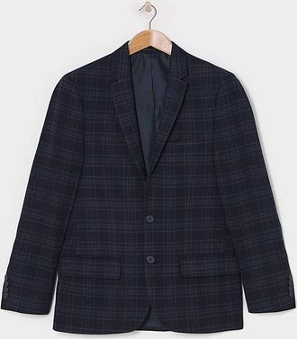 Jacamo Regular Fit Check Suit Jacket