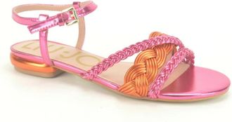 Liu Jo Fuchsia Orange Sandal Platform - Dames - Sandalen - Veelkleurig - 36 EU - Schoenen