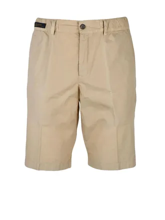 Paul & Shark Beige Cotton Shorts