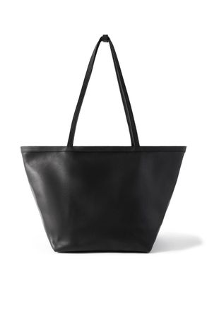 The Row Park XL Textured-Leather Tote Bag