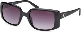 Guess Emery Oversized Vierkante Zonnebril - unisex - Zonnebrillen - Zwart - 53 MM - Accessoires