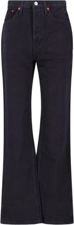 Re/Done 70S Bootcut Jeans - Black