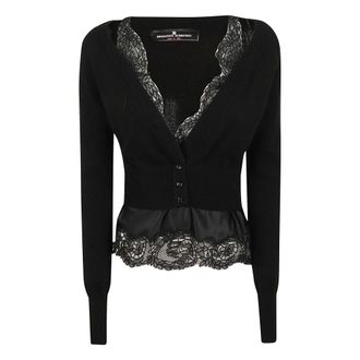 Ermanno Scervino Mujer, Jerseys, Negro, Talla: S