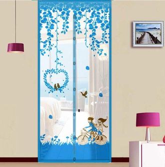 No Brand Cortina Para Puerta - Cortina Magn&eacute;tica Para Puerta - Cortinas De Cocina - Cortina Transparente Sin Taladros - Cortina - Mosquitera Para Ventana - 902