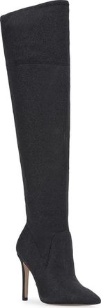 Jessica Simpson Ponseta Over the Knee Boot in Black at Nordstrom, Size 8.5