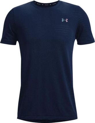 Under Armour Seamless GeoSport T-shirt College Blue 1370441-408