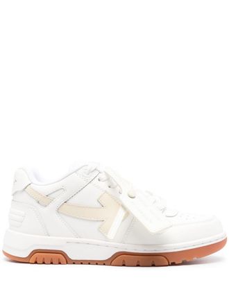 Off-white Out Of Office leather sneakers - women - Leather - 35.5