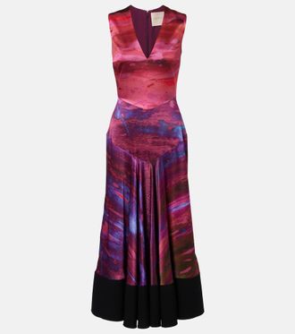 Roksanda Ilincic Printed midi dress