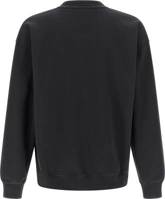 Diesel Flocked Oval D Logo Sweatshirt - Black