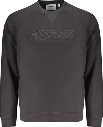 Guess Hombre, Sudaderas, Negro, Talla: XL