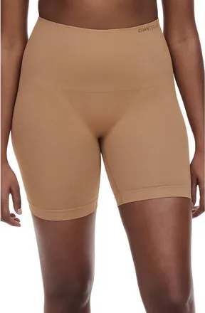 Chantelle Smooth Comfort Mid Length Bike Shorts in Terracotta at Nordstrom, Size X-Large