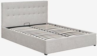 Sklum Cama Tapizada Con Canap&eacute; Abatible Abiel Sklum 180 X 200 Cm