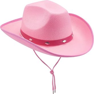 Generic SRTUMEY Cowboy Hat for Men Women UK Clearance Adjustable Sun Cap Fancy Dress Party Costume Outfit Vintage Wide Brim Cowboy Hat Lightweight Travel Outd