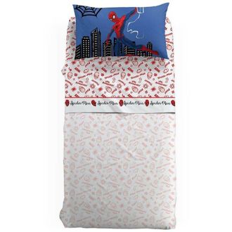 MARVEL Completo Lenzuola Piazza e Mezza Spiderman Amazing Caleffi - Multicolor